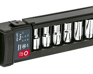 Juego dados torx hembra 1/4 7 piezas JDTH-1/4X7 10027 Truper