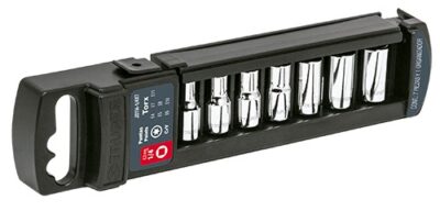 Juego dados torx hembra 1/4 7 piezas JDTH-1/4X7 10027 Truper