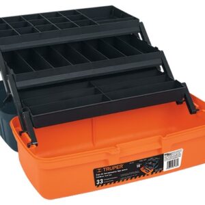Caja para pesca 16 pulgadas gris CPE-16G 10552 Truper