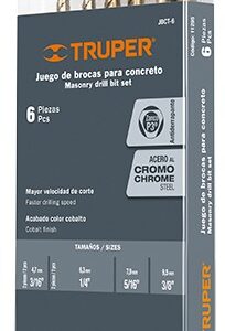 Juego de brocas para concreto 6 piezas JBCT-6 11295 Truper