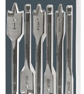 Juego de brocas planas de manita 6 piezas J-BPT-6 11395 Truper
