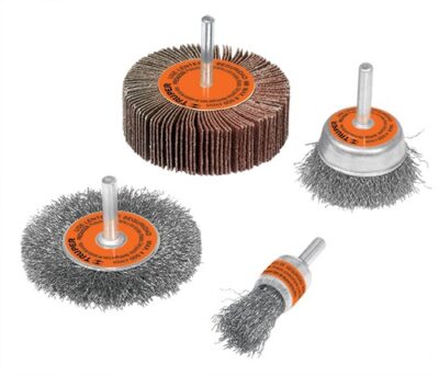 Juego de cardas 4 piezas para taladro JCA-4P 11577 Truper