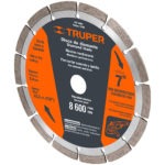 Disco de diamante 7 pulgadas segmentado DDT-806D 11580 Truper
