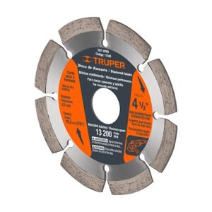 Disco de diamante 4 1/2 segmentado DDT-829D 11582 Truper
