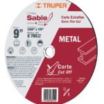 Disco 'Sable', corte extrafino metal, tipo 1, 9' DICOF-9020 11587 Truper