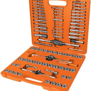 Juego de machuelos y tarrajas 76 piezas J-MATA-76 12443 Truper