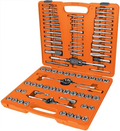 Juego de machuelos y tarrajas 76 piezas J-MATA-76 12443 Truper
