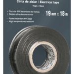 Cinta de aislar # 33, 18m, negra, en blister M-33NB 12499 Truper
