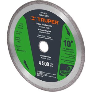 disco diamantado 10 pulgadas continuo DDT-803C 12970 Truper