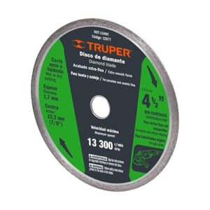 disco diamantado 4 1/2 continuo DDT-1549C 12977 Truper