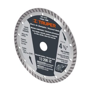 Disco diamantado para concreto 4 1/2 DDT-1513T 12980 Truper