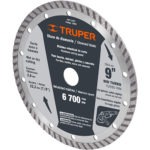 Disco de diamante para concreto 9 pulgadas DDT-1542T 12982 Truper