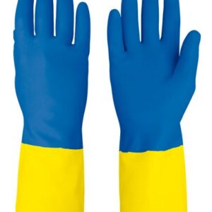 Guantes látex reforzados para limpieza chicos GU-331 13297 Truper