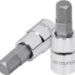 Dados de punta hexagonal, cuadro 3/8' de 1/4' D-4990-1/4 13465 Truper