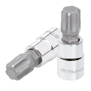 Dados punta Torx, cuadro 3/8', T-60 D-523960-W 13578 Truper