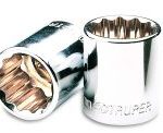 Dado de 12 puntas, cuadro 3/8' de 19mm D-3819-M 13639 Truper