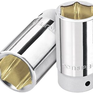 Dado de 6 puntas, largo, cuadro 3/4' de 1-3/16' D-3438-HL 13886 Truper