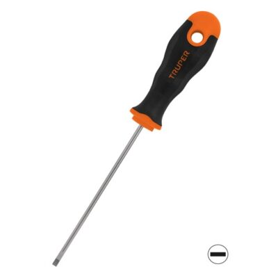 Desarmador cabinet 3/16 x 8  mango Comfort Grip DG-3/16X8B 14043 Truper