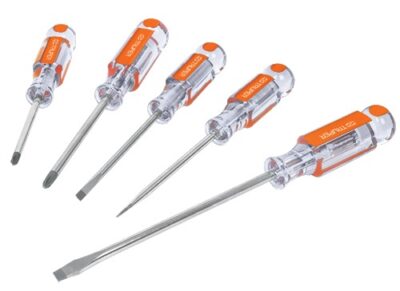 Juego de 5 desarmadores mango de acetato DTJ-5 14137 Truper