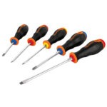Juego de 5 desarmadores mango Comfort Grip DTJ-5B 14138 Truper