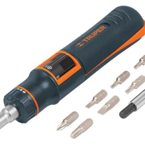 Desarmador de carga automática con matraca 9 puntas DES-11X 14145 Truper