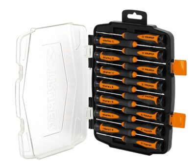 Juego con desarmadores largos de precisión 15 piezas JOY-15L 14157 Truper