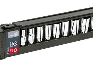 Juego de dados cuadro 1/4 10 piezas milimétricos JD-1/4X10M 14166 Truper
