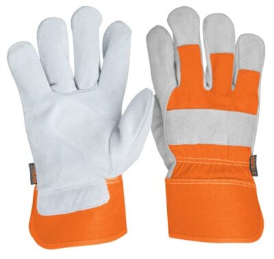 Guantes de carnaza y loneta grandes GU-TECA 14245 Truper