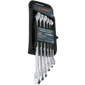 Juego de llaves combinadas 6 piezas mm granalladas JC-6M-E 15771 Truper
