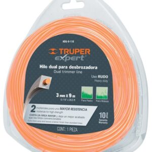 Hilo para desbrozadora dua 9m 0.118' HDU-9-118 15964 Truper