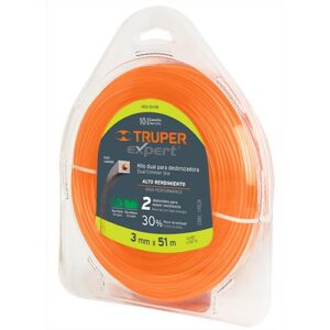 Hilo para desbrozadora dual 51m 0.118' HDU-51-118 15967 Truper