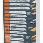 Juego seguetas caladoras zanco T cortes rectos 16 pzas JSCA-16-T 16705 Truper