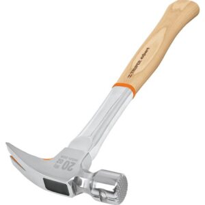 Martillo profesional 20 oz pulido espejo uña recta MOR-20X 16804 Truper