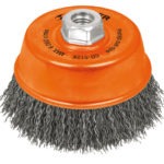 Carda de copa alambre ondulado grueso 5 pulgadas M14 mm para esmeril CO-512MX 17534 Truper