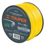 Hilo redondo para desbrozadora, carrete, 142 m , 3.3 mm HTR3-130 17645 Truper