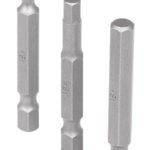 puntas hexagonales para taladro 1/4 2 pulgadas largo   DES-H1/8-2 17832 Truper