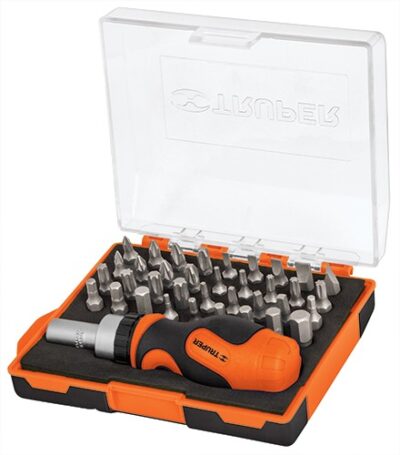 Desarmador trompo con matraca 37 piezas DTROM-37 17845 Truper
