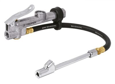 Inflador doble con calibrador de metal INFCA 19028 Truper
