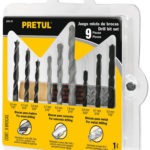 Juego de brocas mixto 9 piezas, Pretul JBMX-9P 20704 Pretul