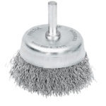 Carda de copa alambre trenzado grueso 3 pulgadas para taladro CO-3P 21005 Pretul