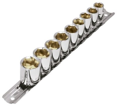 Juego de dados cuadro 3/8 10 piezas  JD-3/8X10SAE-P 21185 Pretul