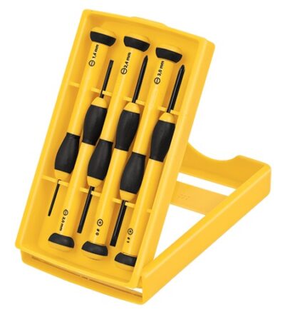 Juego con desarmadores de precisión 6 piezas  J-DEJ-6 21381 Pretul