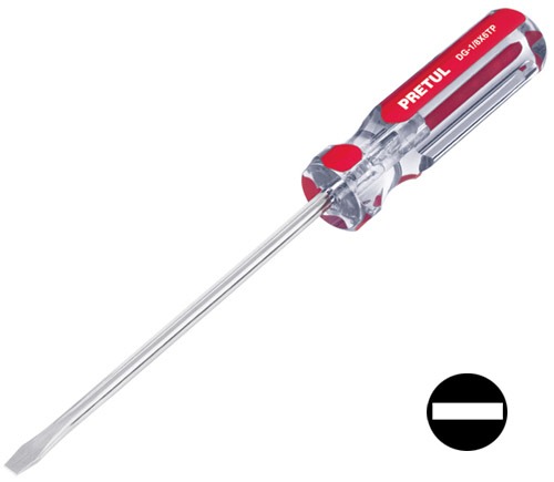 Desarmador cabinet 1/8 x 6 mango PVC DG-1/8X6TP 21465 Pretul 1 Desarmador cabinet 1/8 x 6 mango PVC DG-1/8X6TP 21465 Pretul