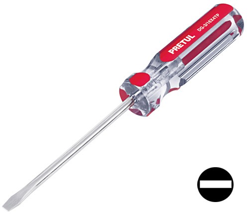 Desarmador cabinet 3/16 x 4 mango PVC DG-3/16X4TP 21467 Pretul 1 Desarmador cabinet 3/16 x 4 mango PVC DG-3/16X4TP 21467 Pretul