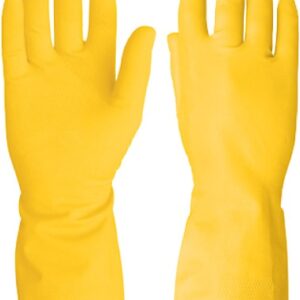 Guantes de látex para limpieza medianos Pretul GU-LIM-MP 23260