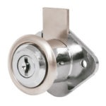 Cerradura para mueble modelo 21, cromo, Hermex Basic CM-21C-P 23506 Hermex