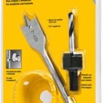 Kit de 3 sierras cortacírculos para madera Pretul KIT-3P 23549