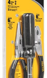 Juego de 1 desarmador y 2 pinzas  JGO-DEPI-3P 28217 Pretul