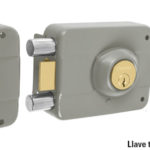 Cerradura izquierda de sobreponer doble cerrojo  CS-90I 43483 Hermex