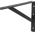 Ménsula reforzada 8 x 12 negra MER-12N 44676 Fiero